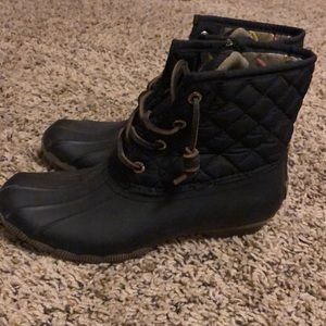 Sperry duck boots size 6!